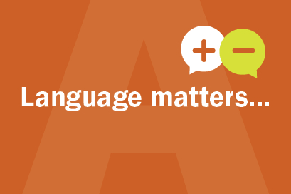 picture that reads language matters